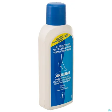 Akileine Verzachtende melk Droge Benen en Voeten 200ml