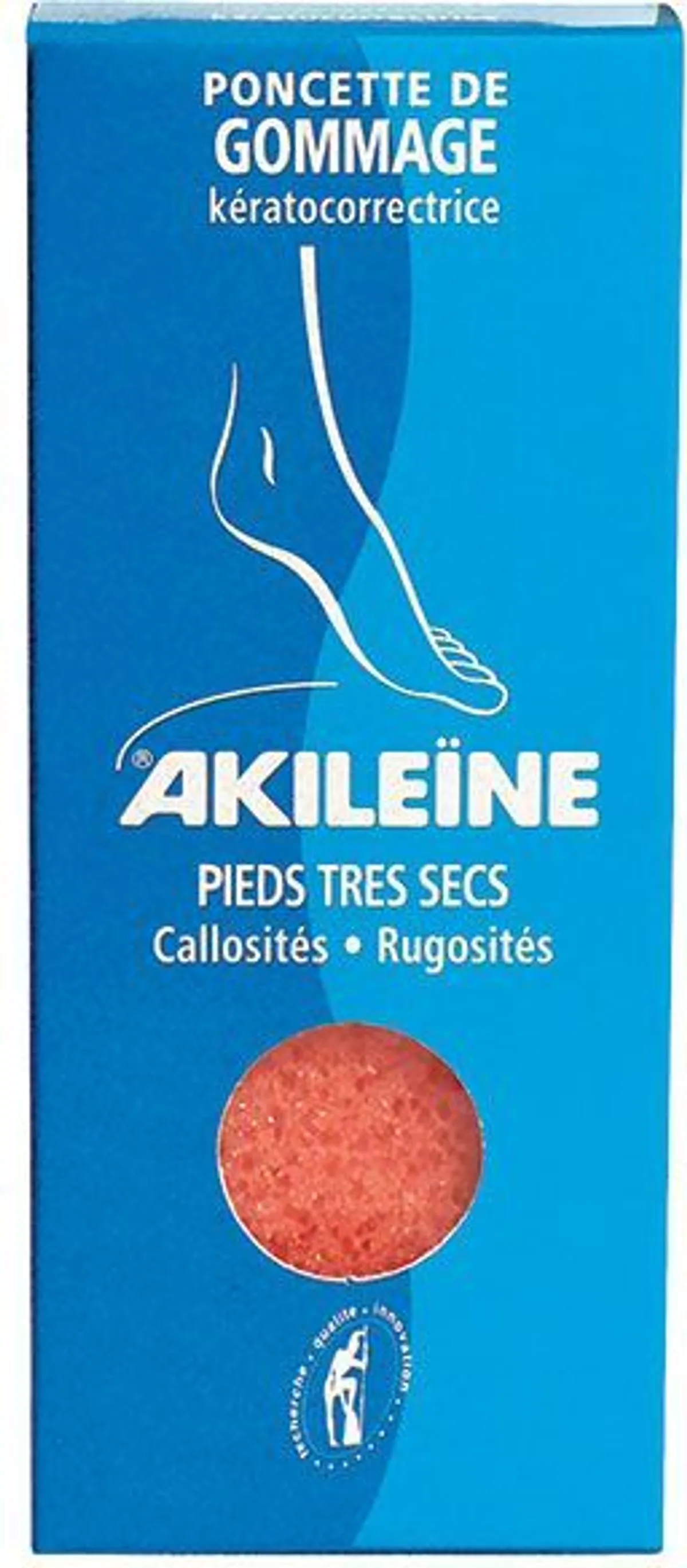 Akileine Bleue Poncette Gommage Pieds