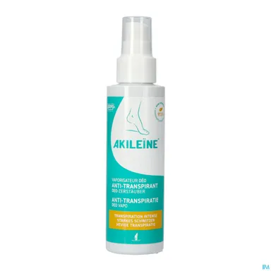 Akileine Verte Verstuiver Deo Antitranspiratie Voeten 100ml