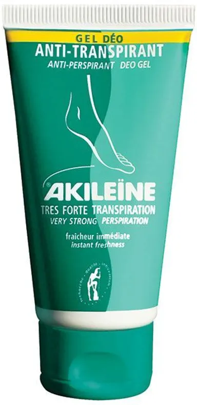 Akileine Verte Gel Deo Anti-Transpirant Pieds 75ml