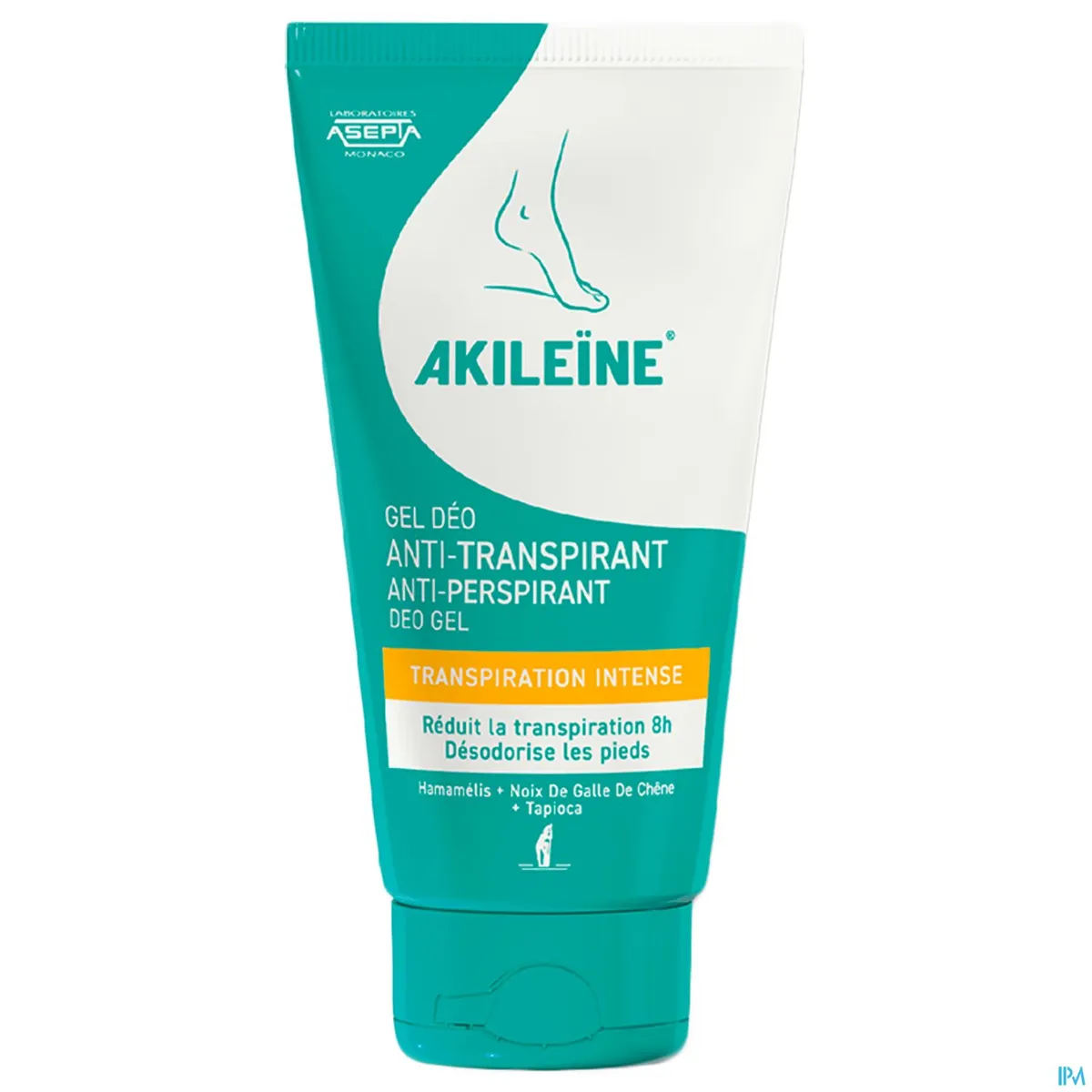 Akileine Verte Deogel Antitranspiratie Voeten 75ml
