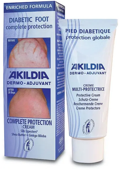 Akileine Akildia Crème Pieds Diabetiques 75ml
