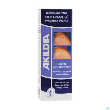 Akileine Akildia Diabetesvoetencrème 75ml
