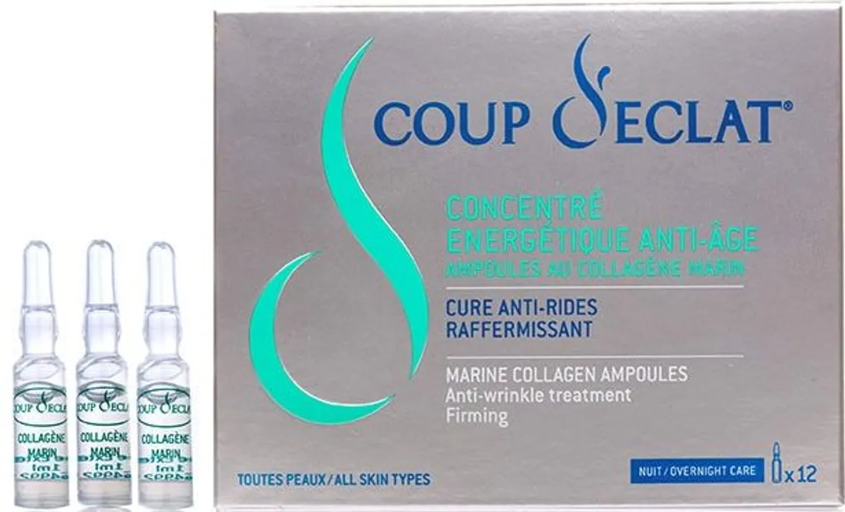 Coup d'éclat Concentré Energetique Anti-Age 12 Ampoules x 1ml