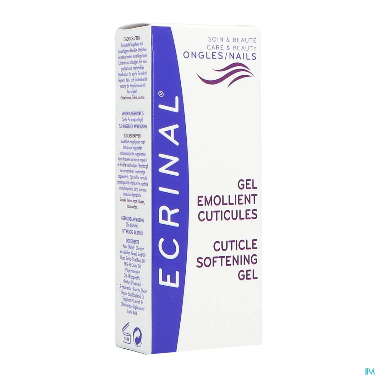 Ecrinal Verzachtende Gel Nagelriemen 10ml