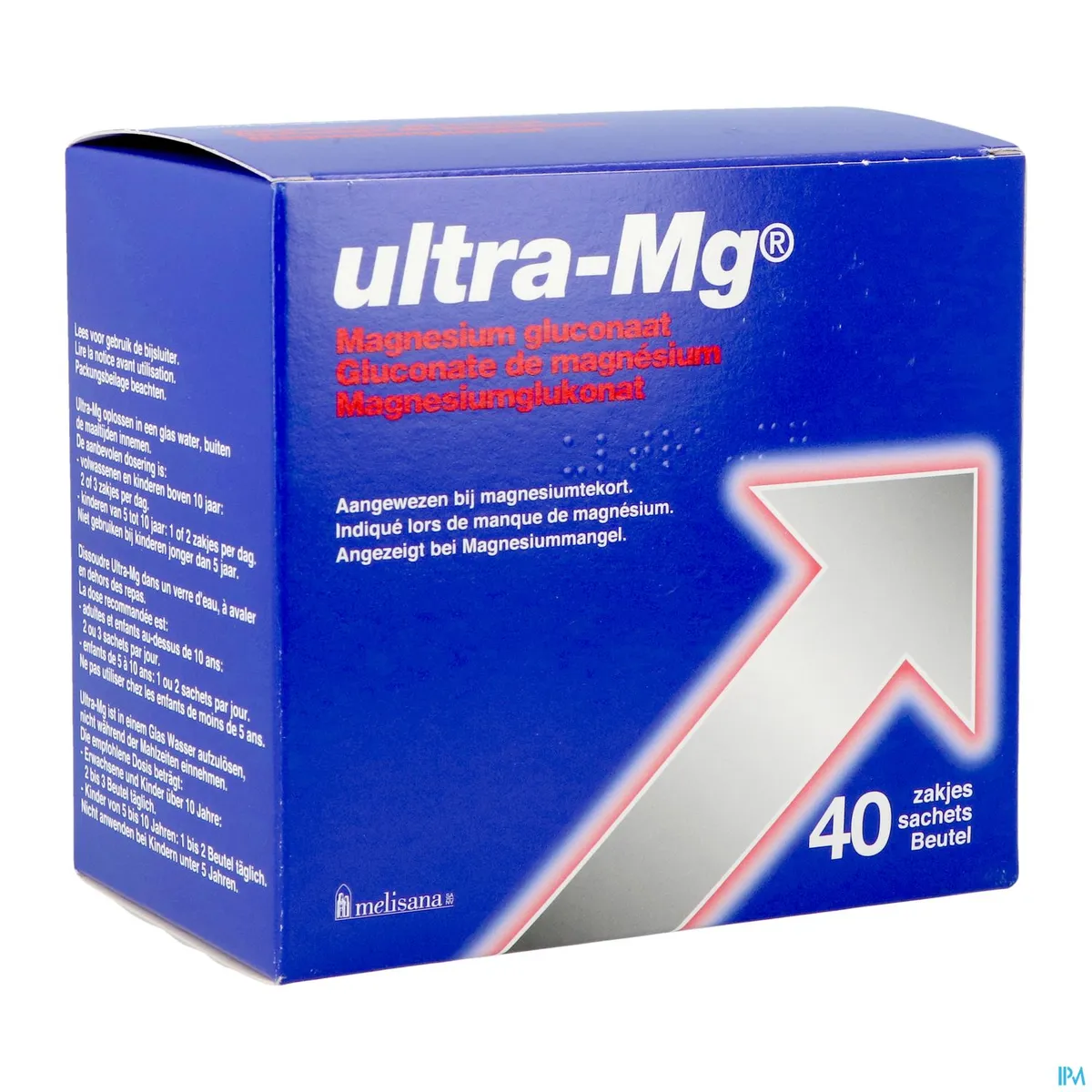 Ultra Magnesium (Mg) 40 Zakjes x3g
