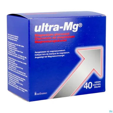 Ultra Magnesium (Mg) 40 Zakjes x3g