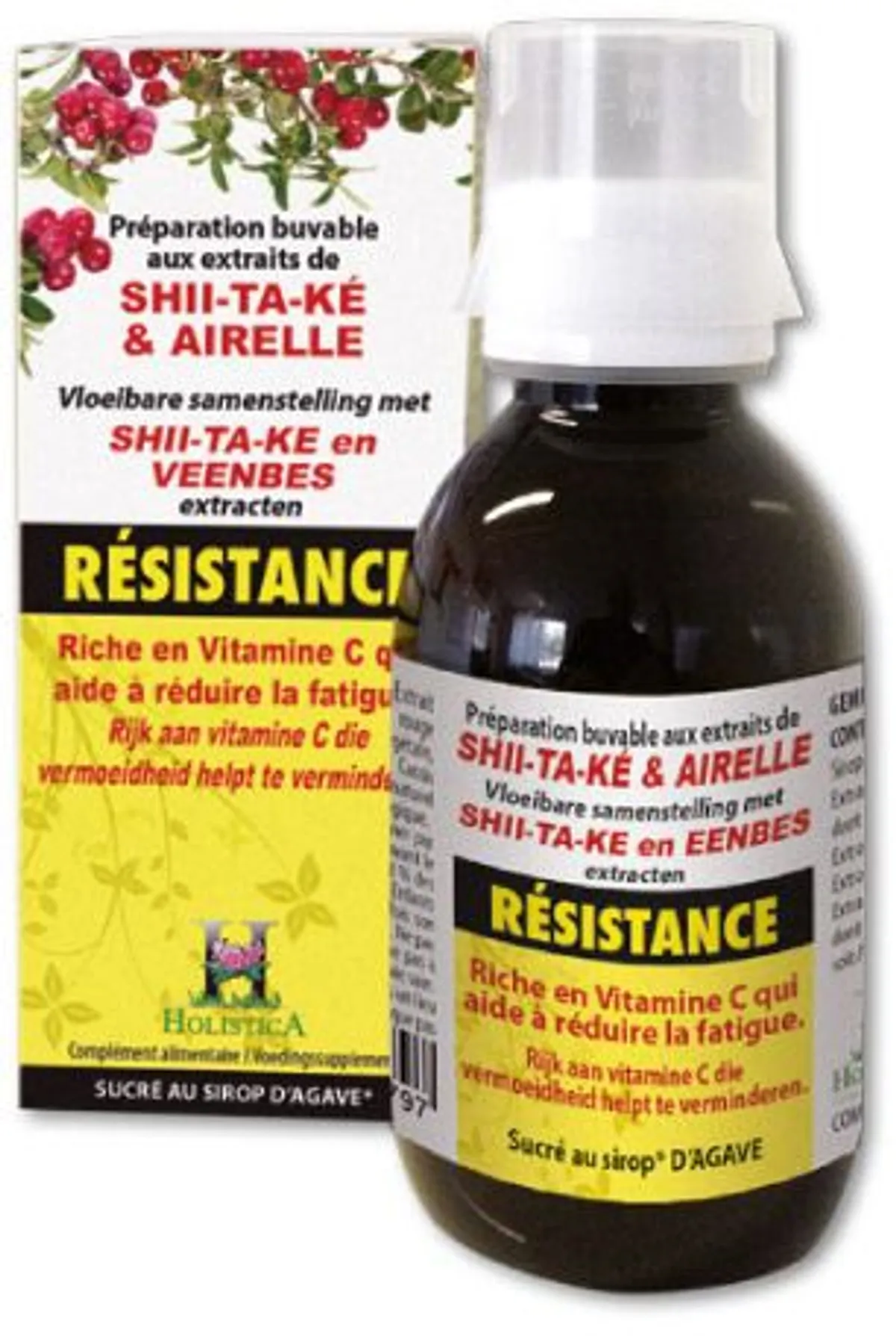 Shii-Ta-Ké et Airelle Sirop 150ml