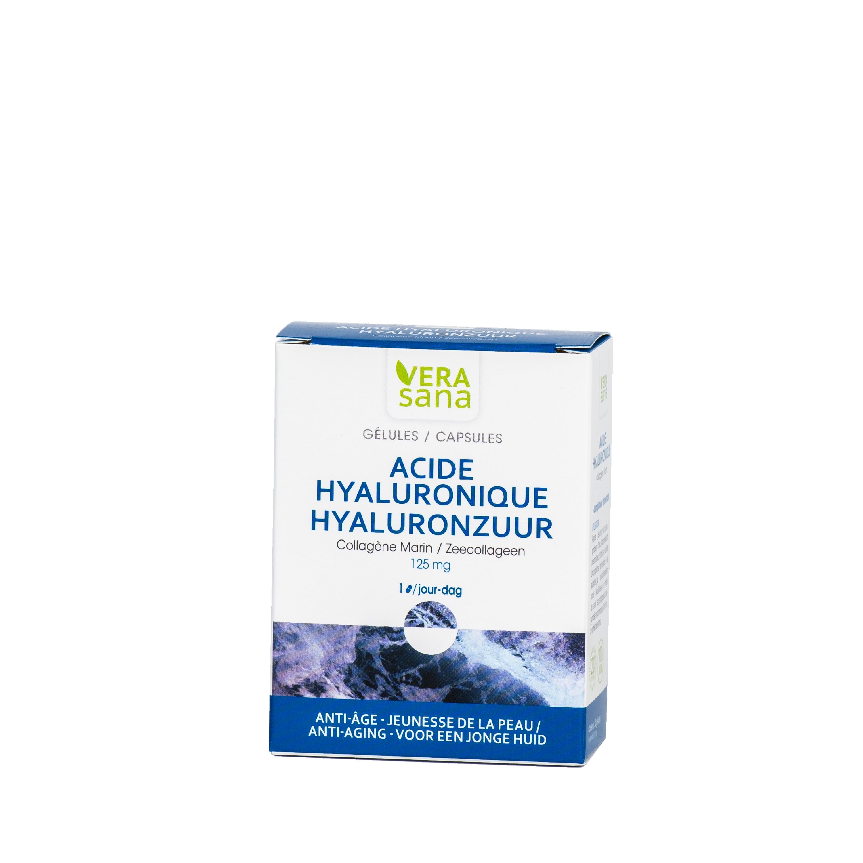 Acide Hyaluronique et Collagène Marin 30 Capsules