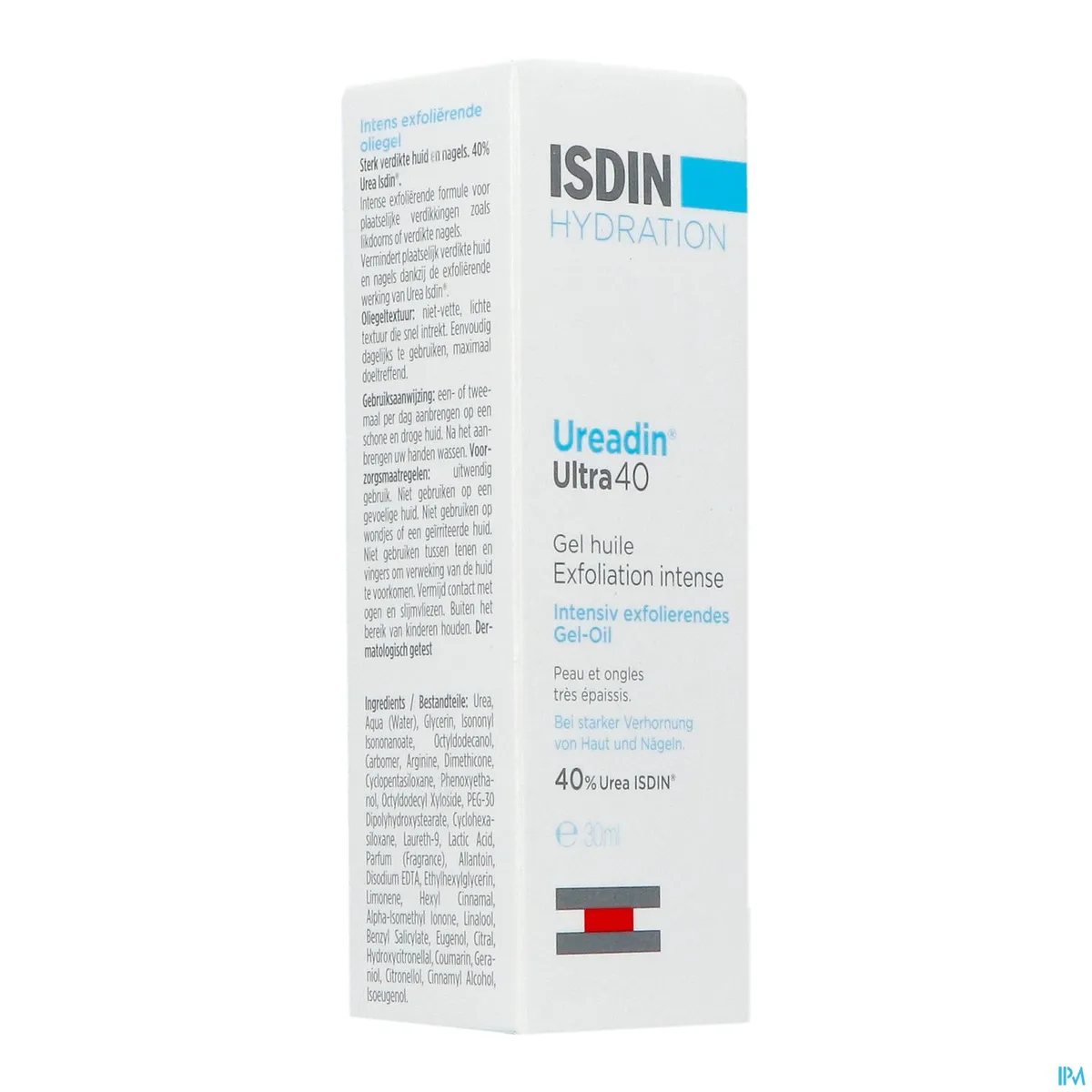 Ureadin Ultra 40 Intens Exfoliërende Oliegel 30ml