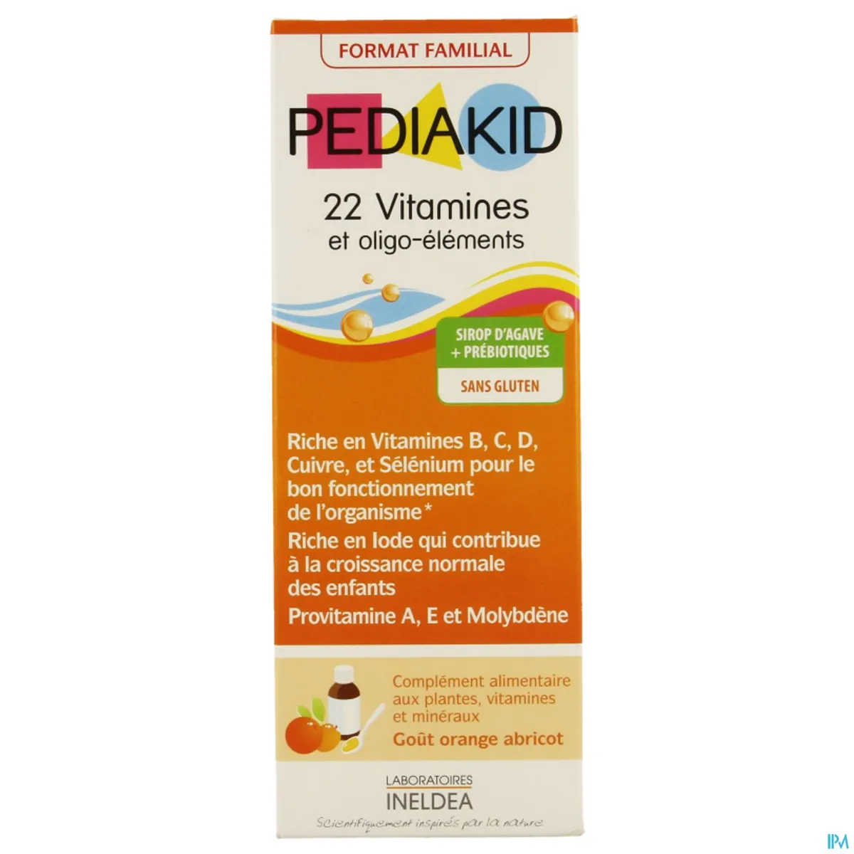 Pediakid 22 Vitaminen & Oligo-Elementen Siroop 250ml