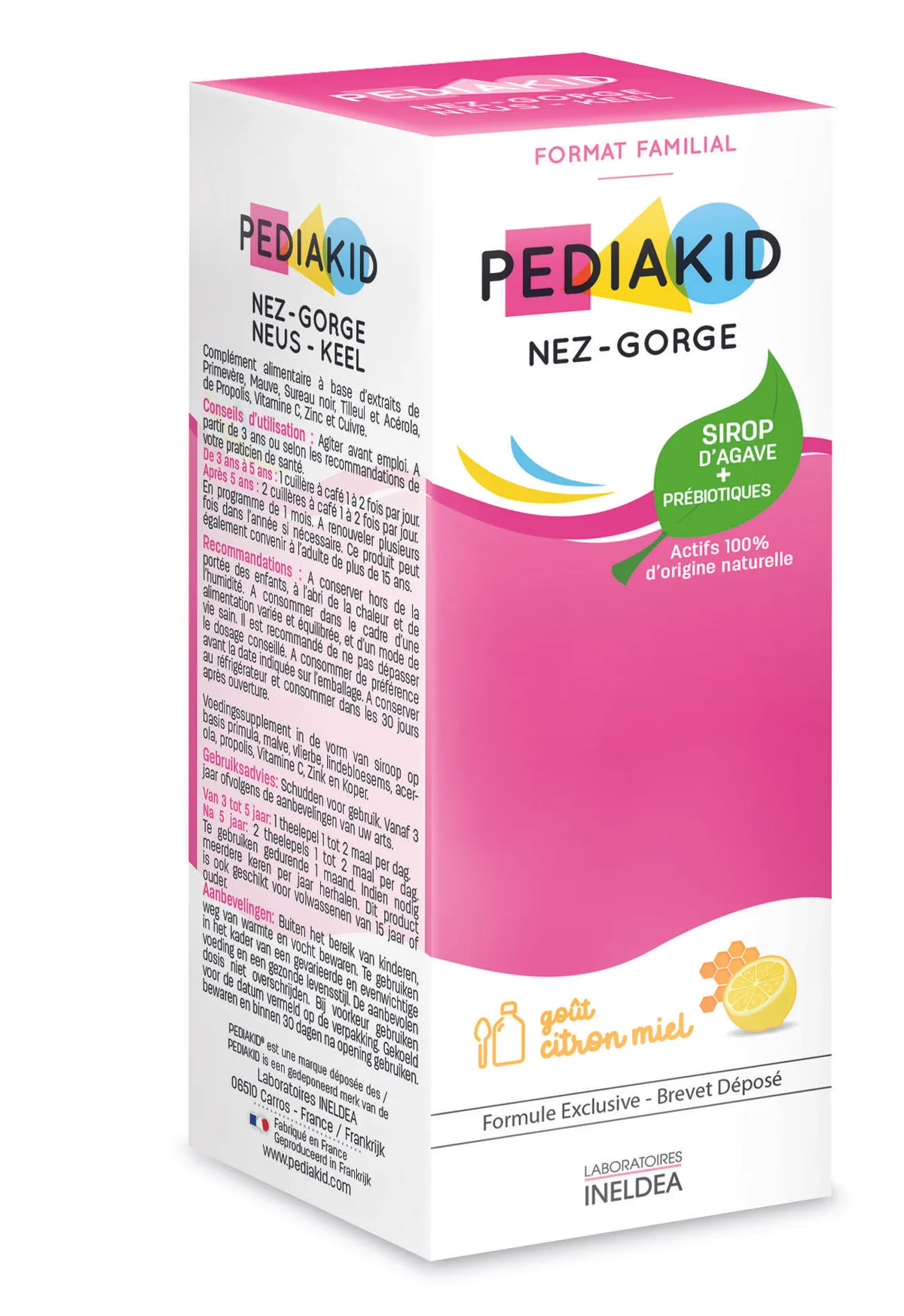 Pediakid Neus-Keel Siroop 250ml