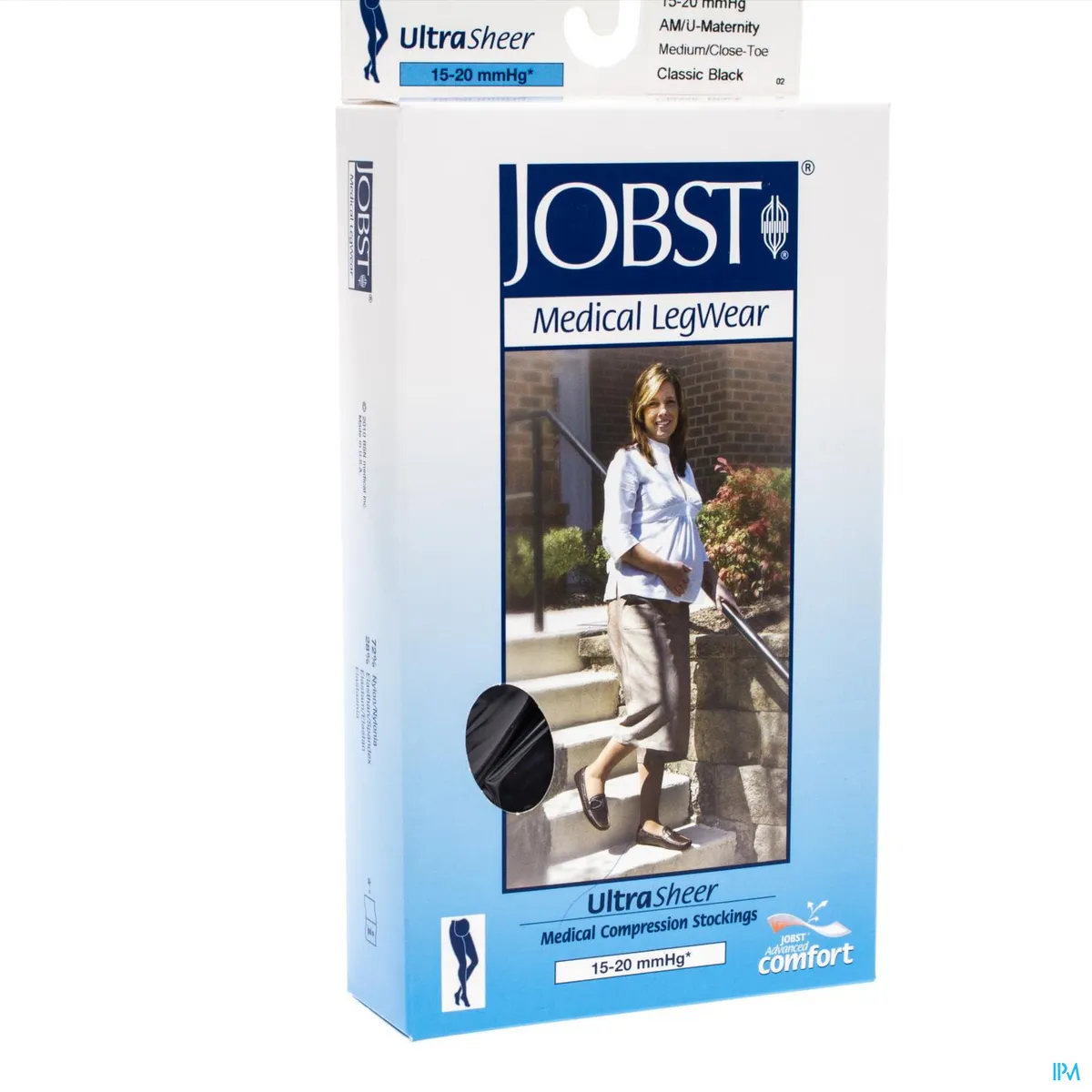 Jobst Ultrasheer Comf.c1 Panty Matern. Cl.black M