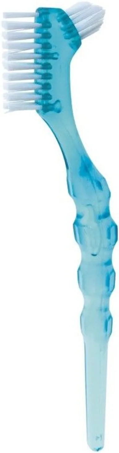Miradent Brosse Deluxe Prothese Dentaire Bleu