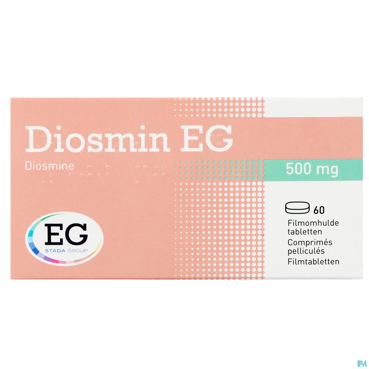 Diosmin EG 500mg 60 Comprimés