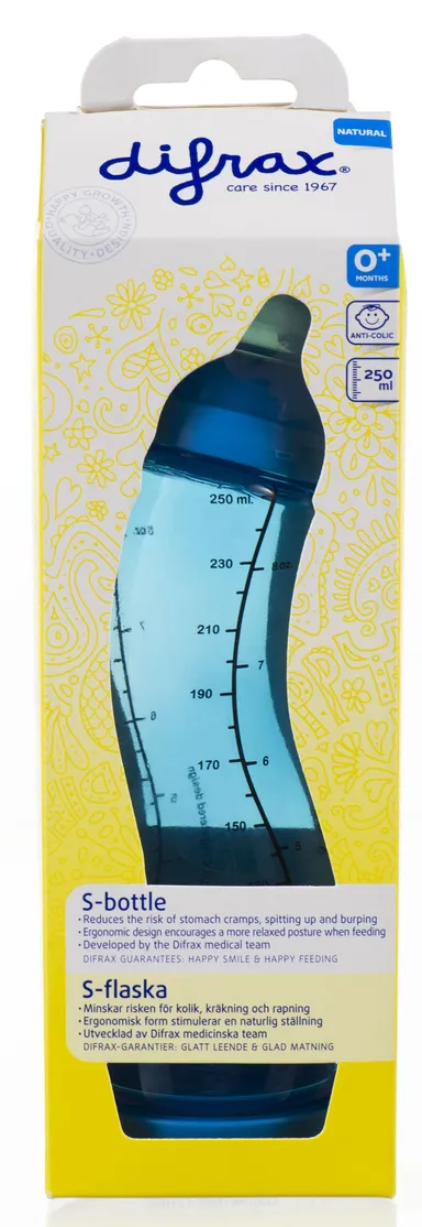 Difrax Biberon-s Natural Boy 250ml