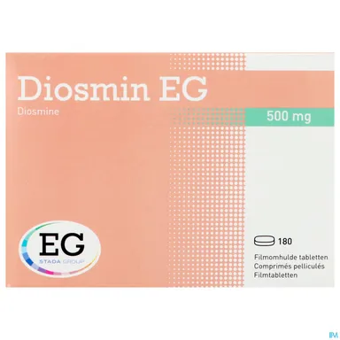 Diosmin EG 500mg 180 Comprimés