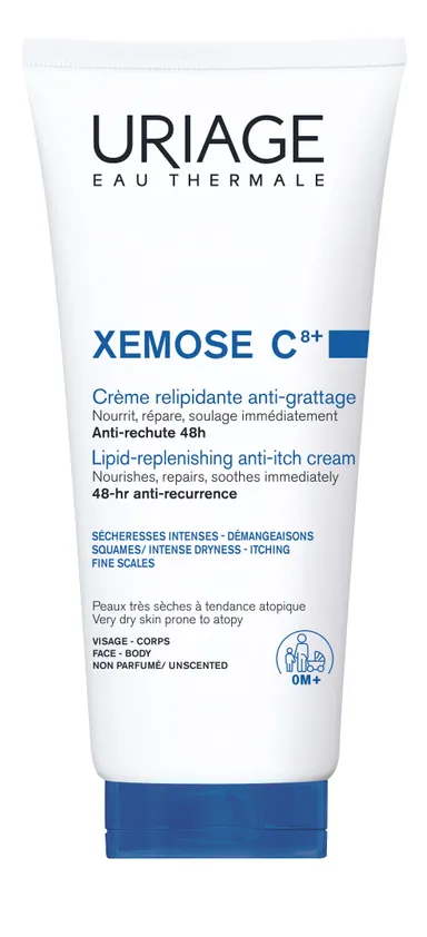 Uriage Xémose C8+ Crème Relipidante Anti-Grattage 200ml