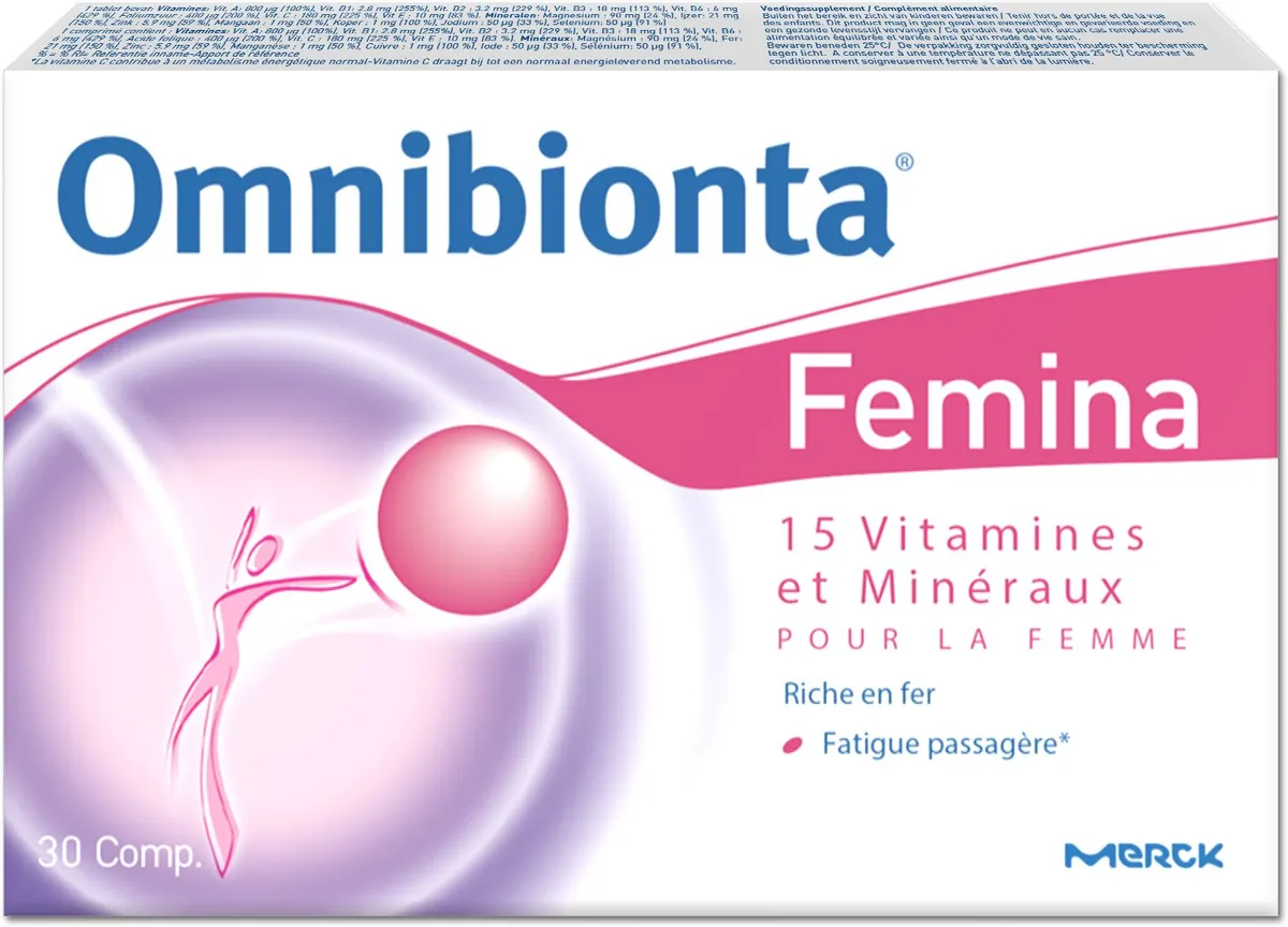 Omnibionta Femina 30 Comprimés