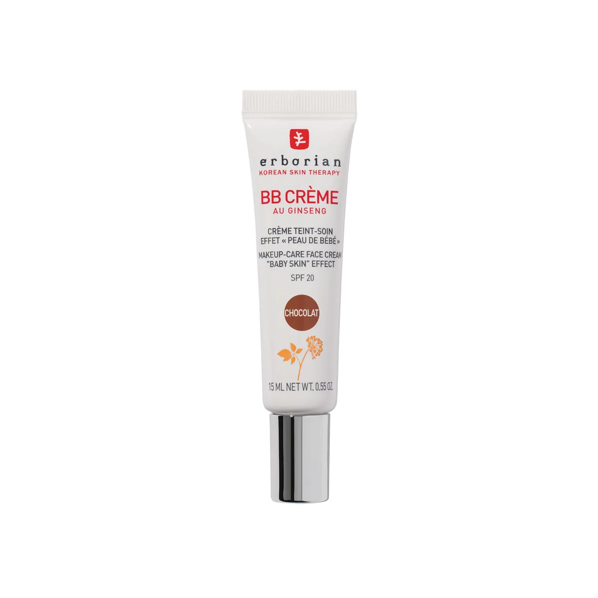 Erborian BB Cream met Ginseng Chocolade 15 ml
