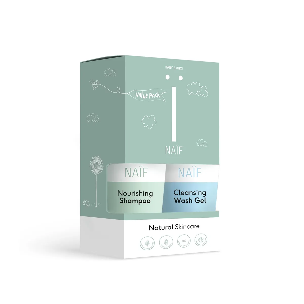 Naïf Baby&Kids The Value Set 2x200ml