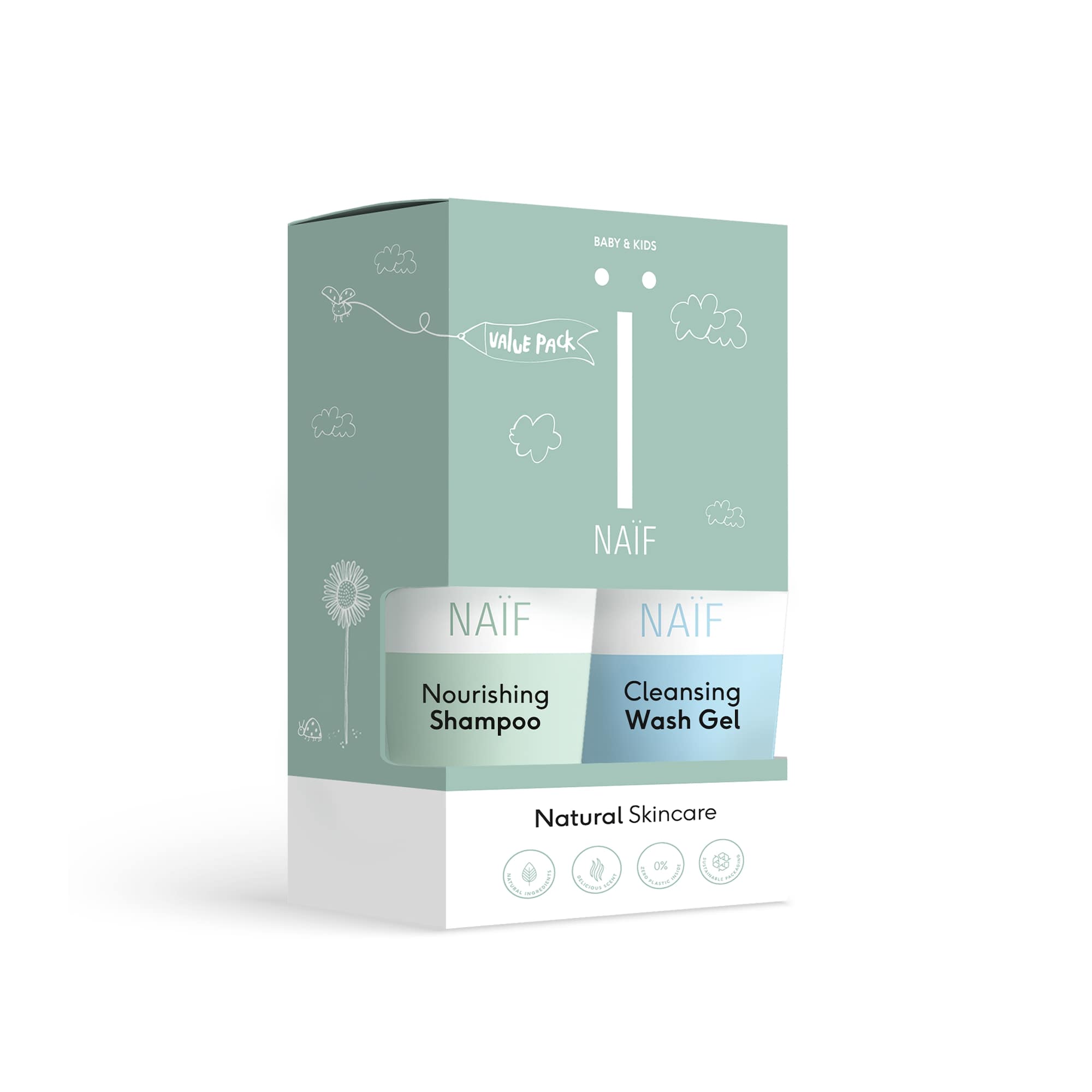 Naïf Baby&Kids The Value Set 2x200 ml - Naif