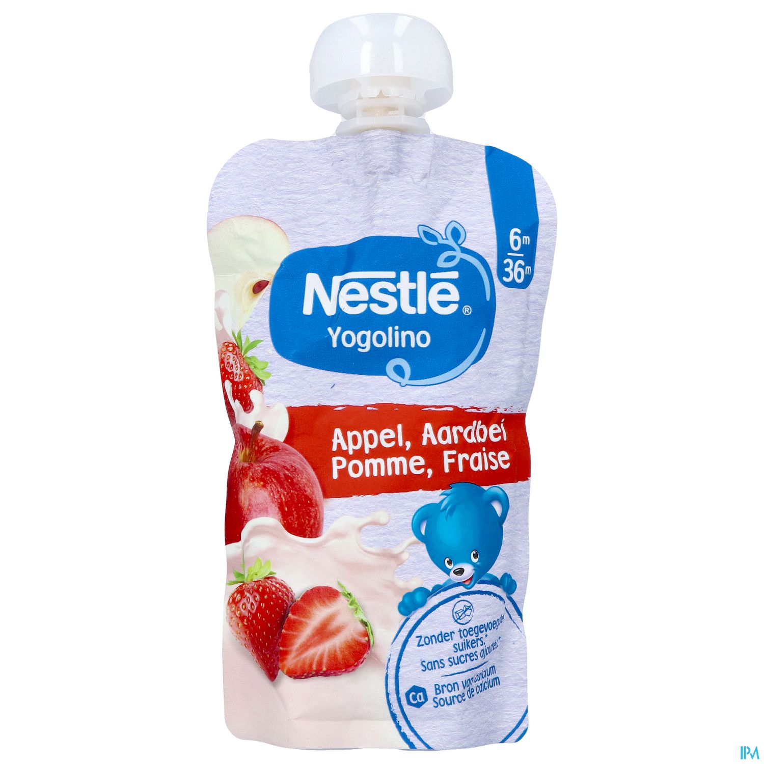 Nestlé Yogolino Appel Aardbei 100 g - Nestlé