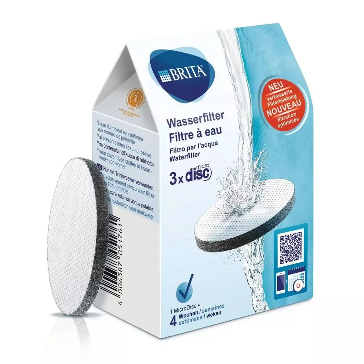 Brita Microdisc Filter 3-pack