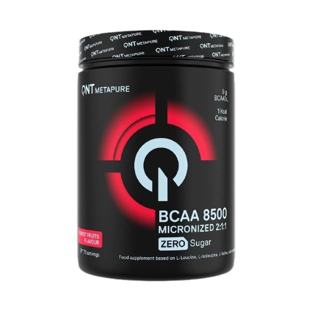 QNT BCAA Poeder 8500 Bosvruchten 350g