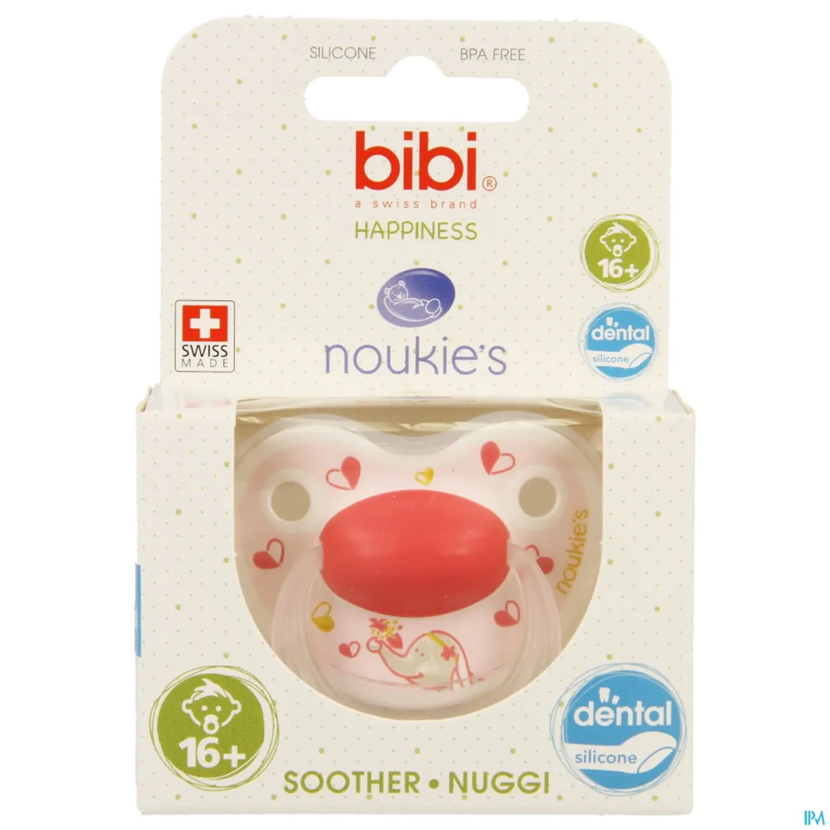 BIBI Fopspeen Happiness Noukie Anna en Pili (meer dan 16 maanden)