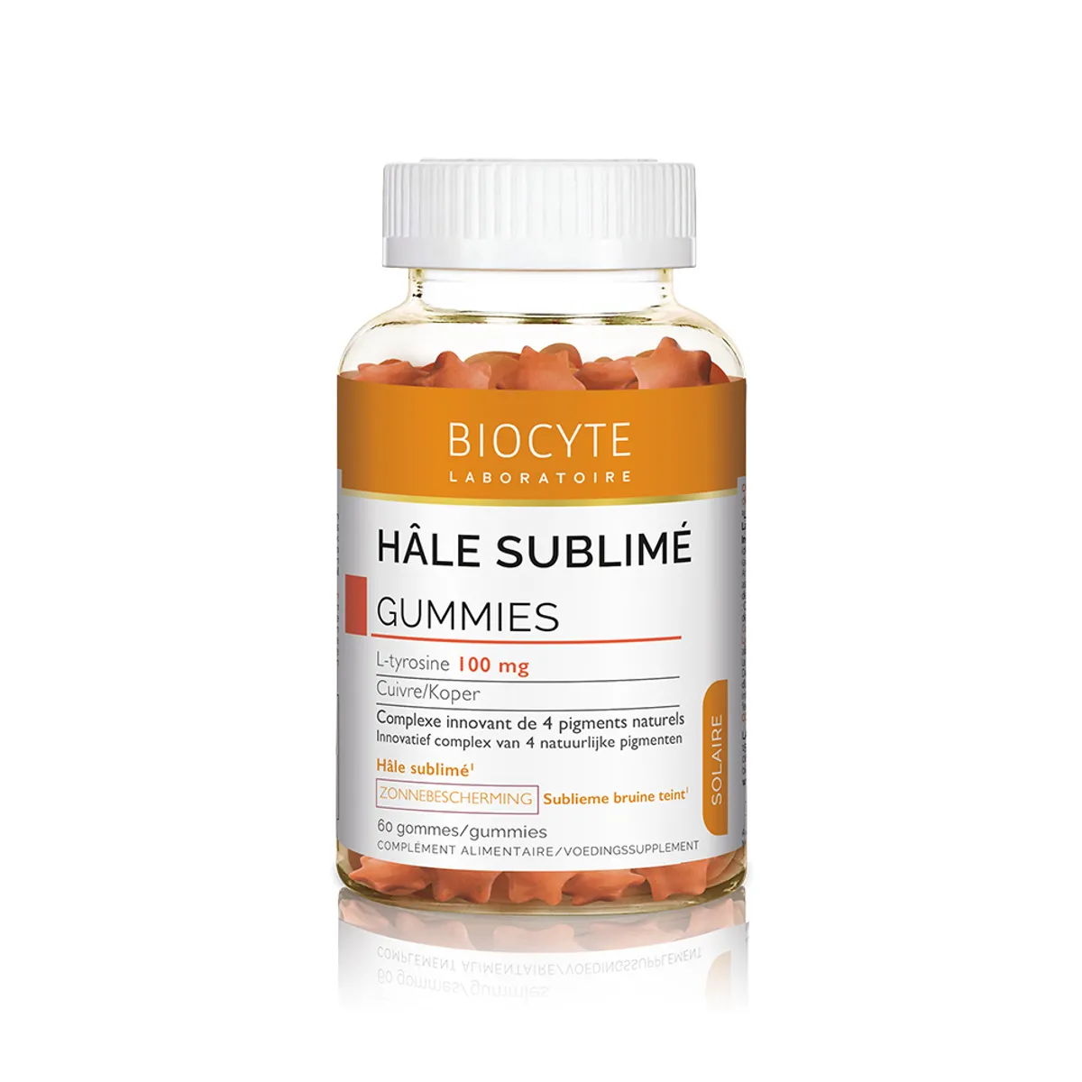 Biocyte Gesublimeerde Gebruinde Teint 60 Gummies