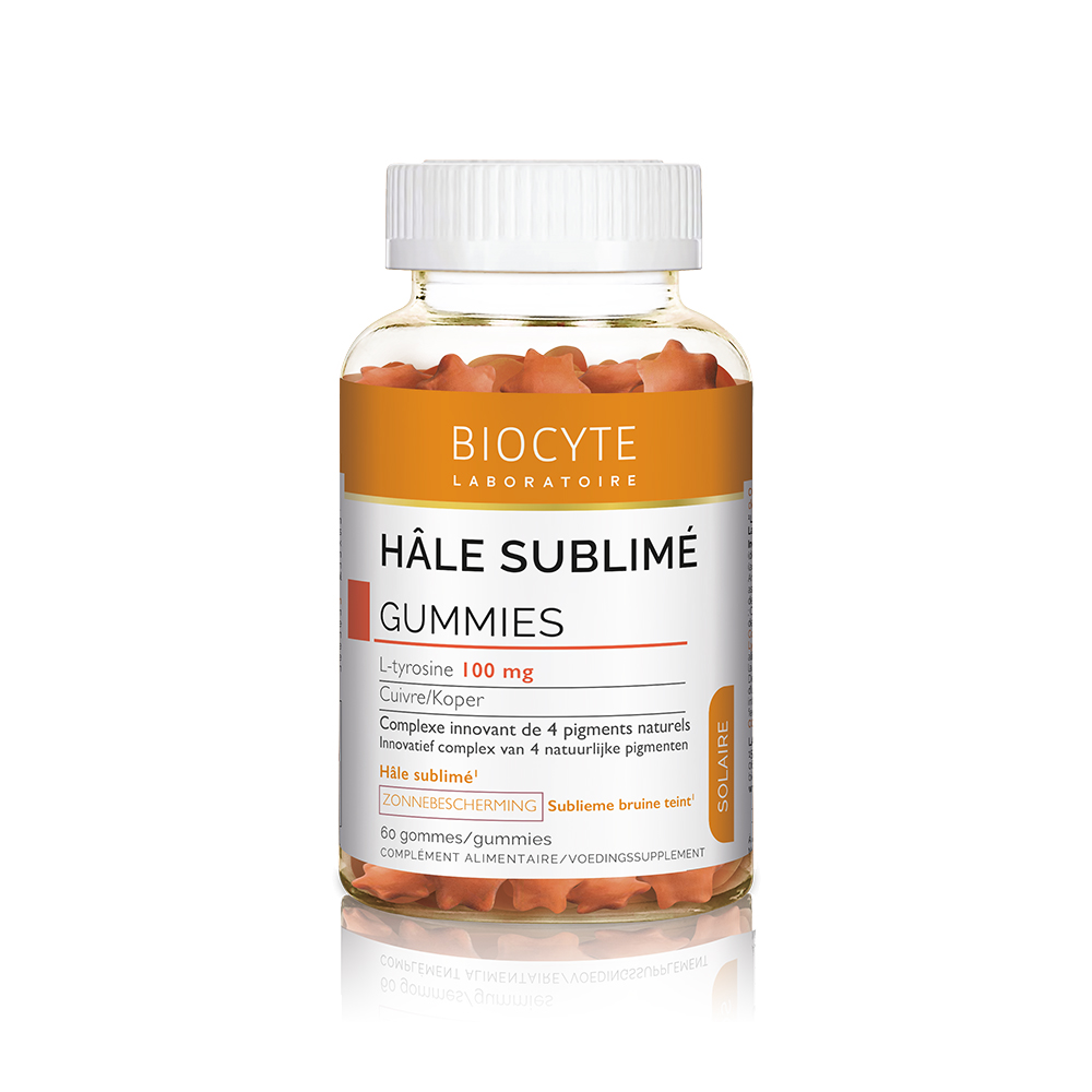 Biocyte Gesublimeerde Gebruinde Teint 60 Gummies - Biocyte