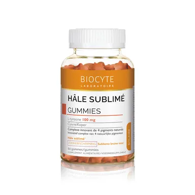 Biocyte Gesublimeerde Gebruinde Teint 60 Gummies