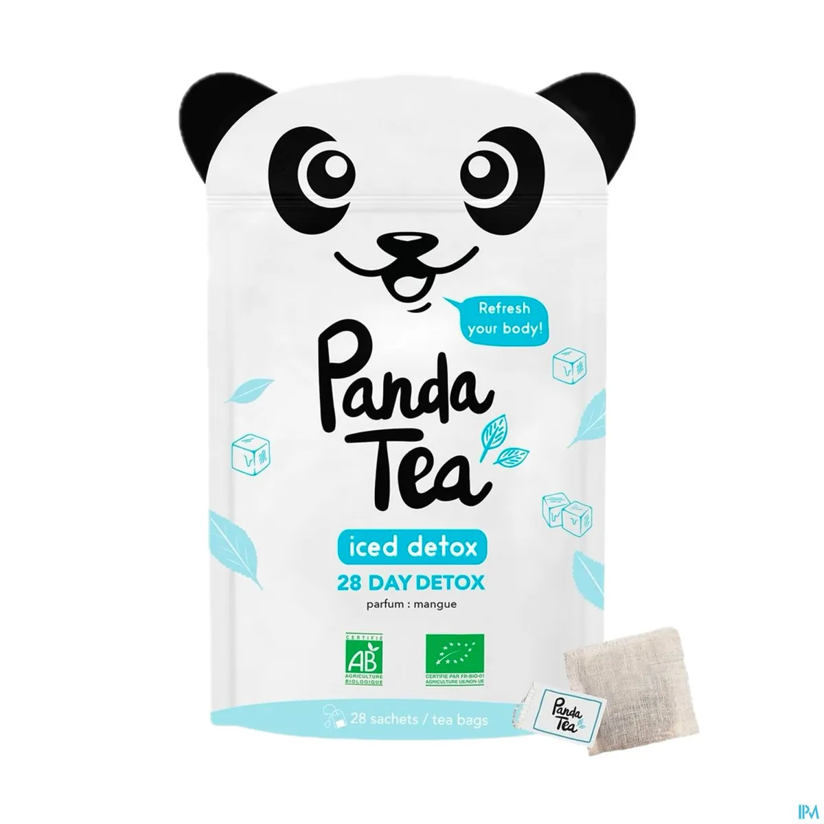 Panda Tea Iced Tea Detox Mangue 28 Sachets