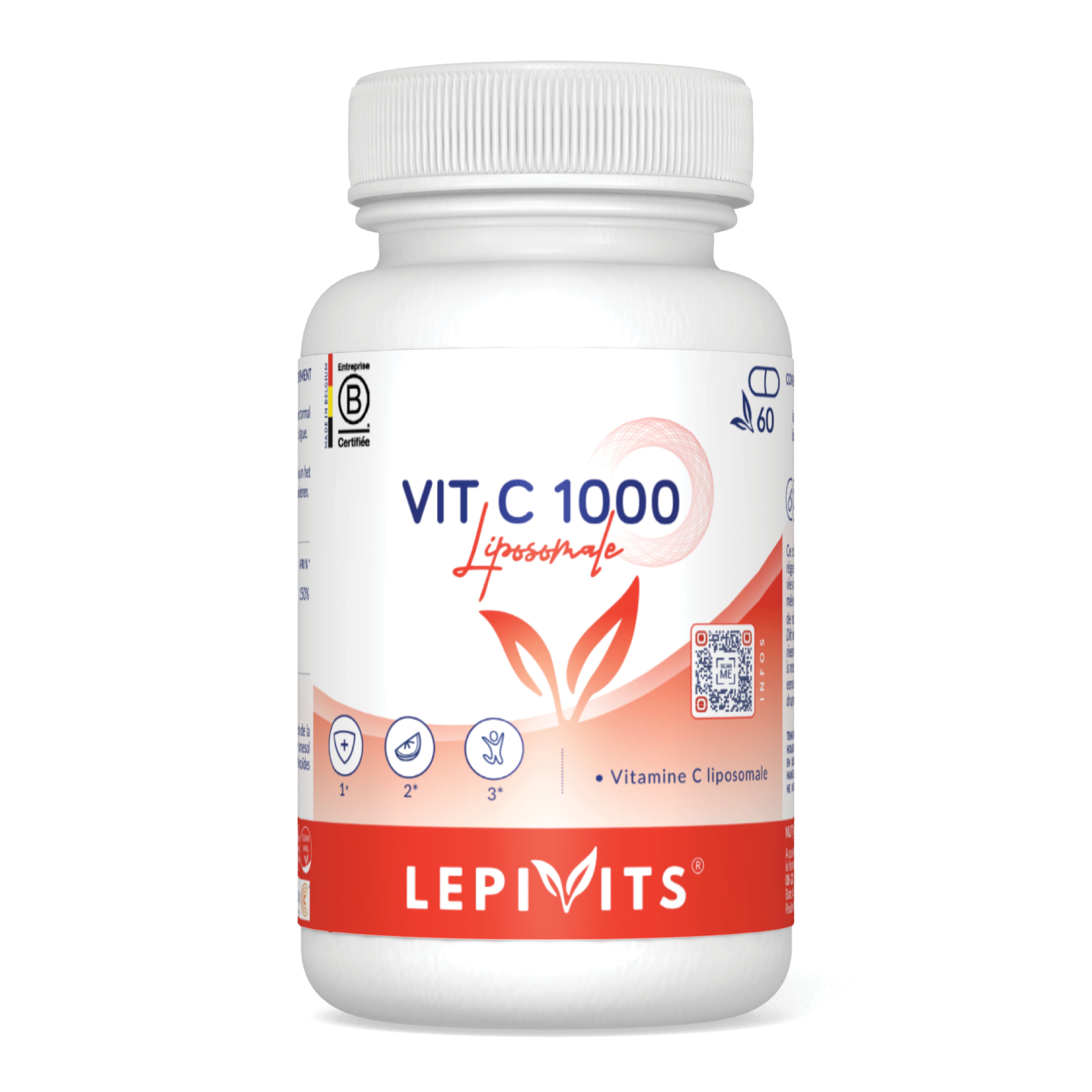 Lepivits Vit C 1000 Liposomaal 60 Capsules - Lepivits