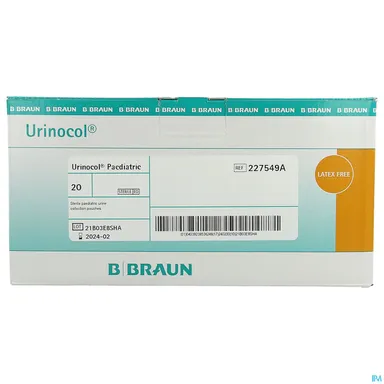 Urinocol Zakjes Jongens -afvloeiing 20 227549s