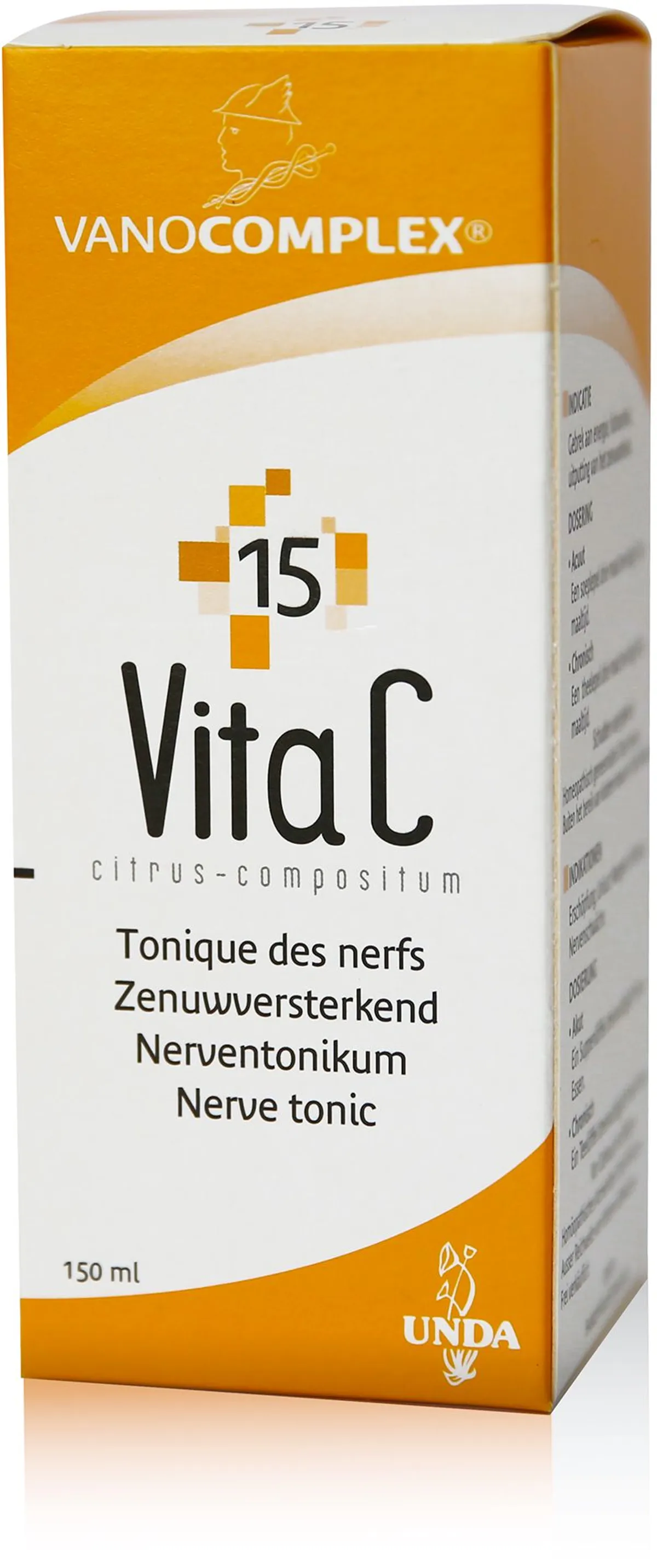 Vanocomplex N15 Vita C Sirop 150ml Unda