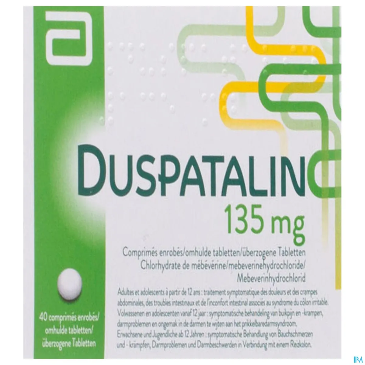 Duspatalin 135mg 40 Dragees