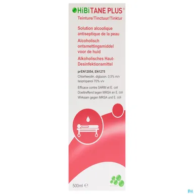 Hibitane Plus Tinctuur 500ml