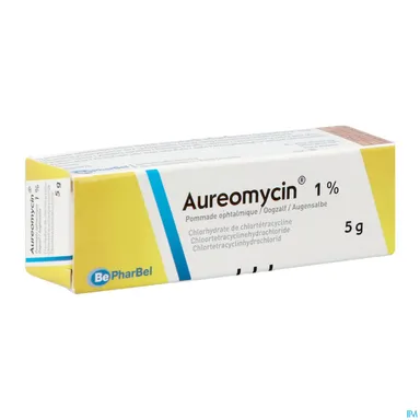 Aureomycine oogzalf 1% 5g