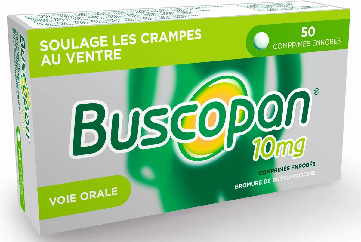 Buscopan 10mg 50 Comprimés Enrobés