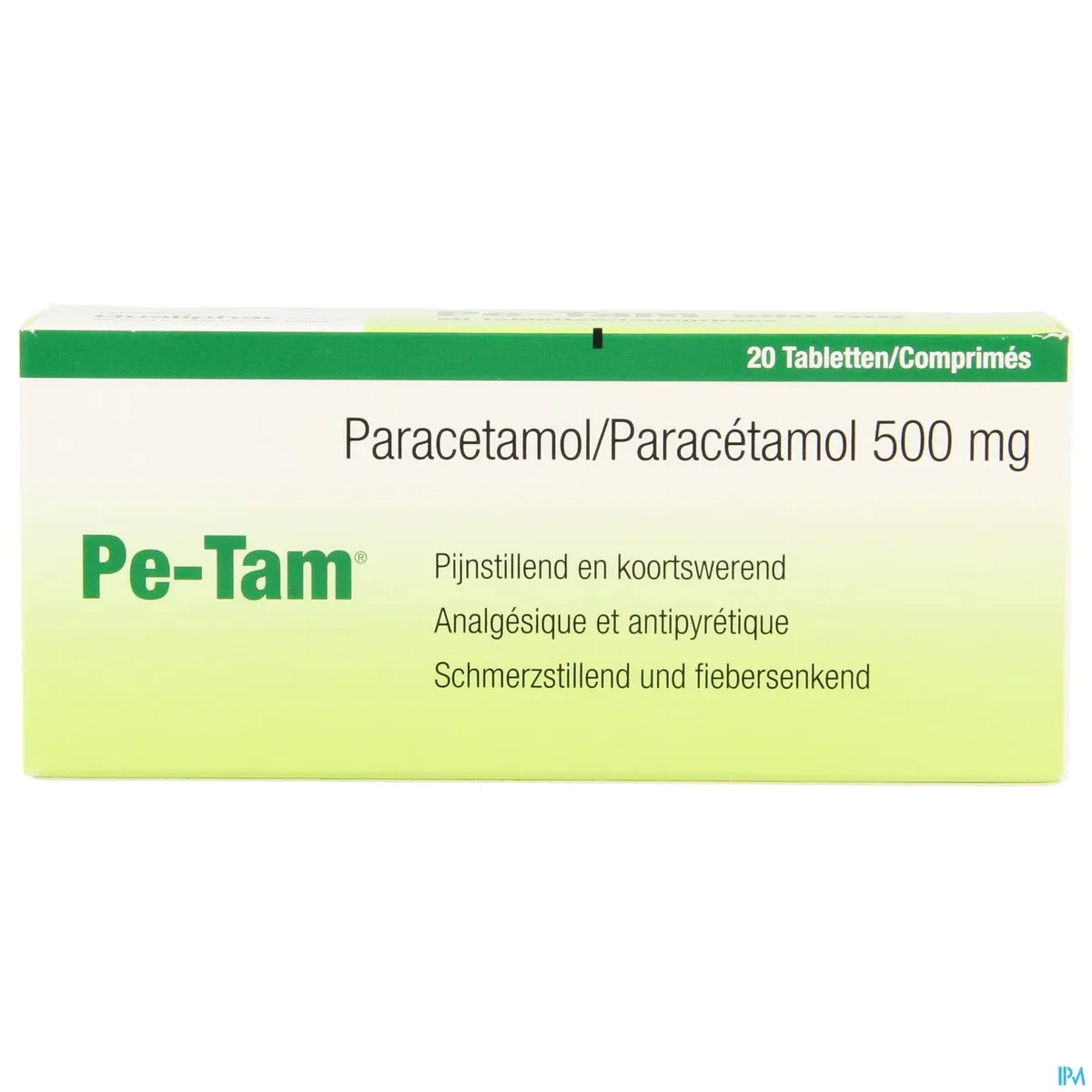 Pe-Tam 500mg 20 Tabletten