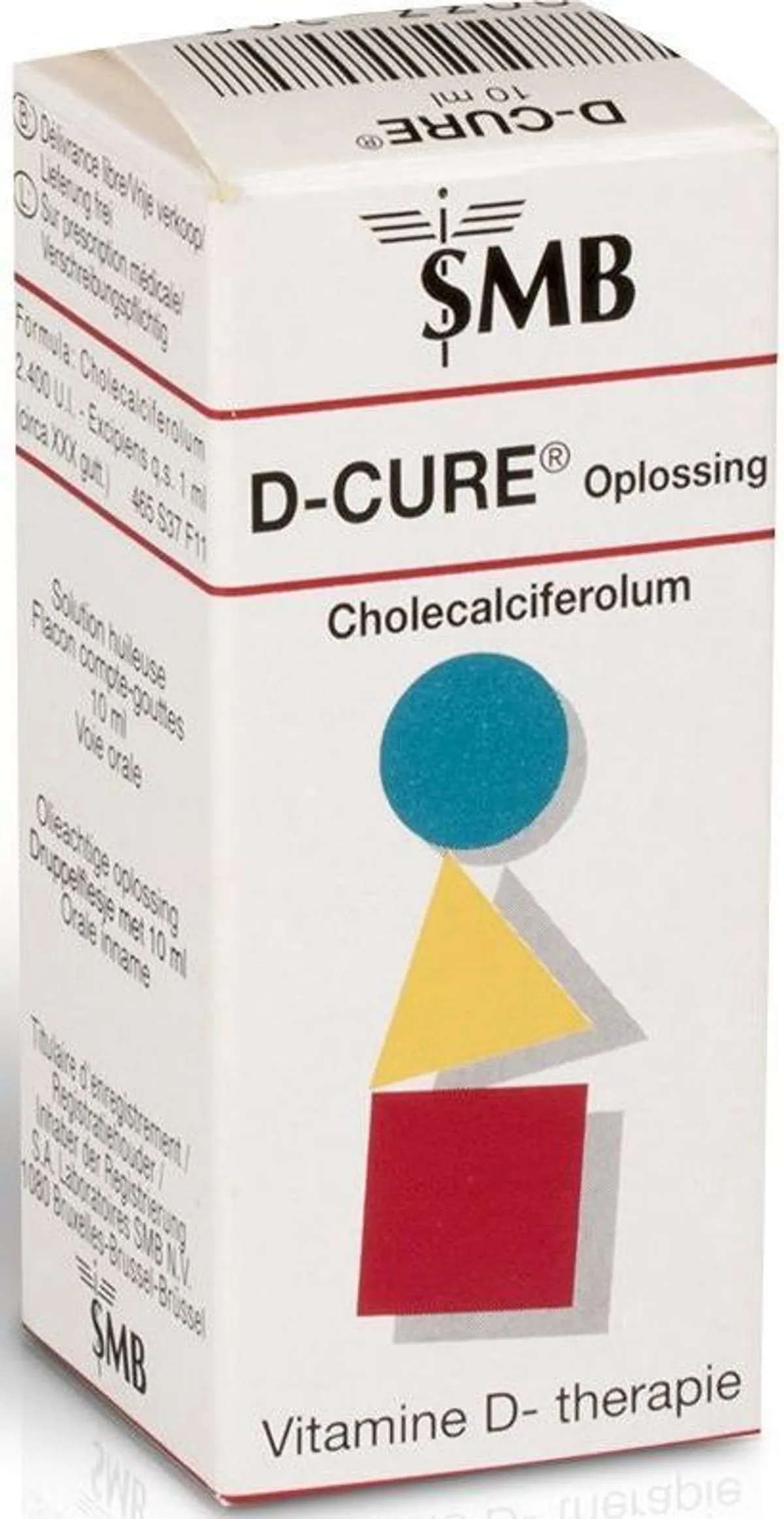 D-Cure 2.400 UI Solution Buvable en Gouttes 10ml