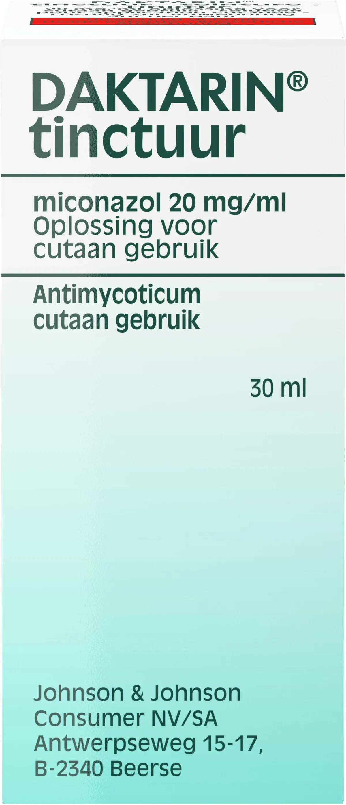 Daktarin 20mg/ml Teinture Contre Les Mycoses Des Ongles 30ml
