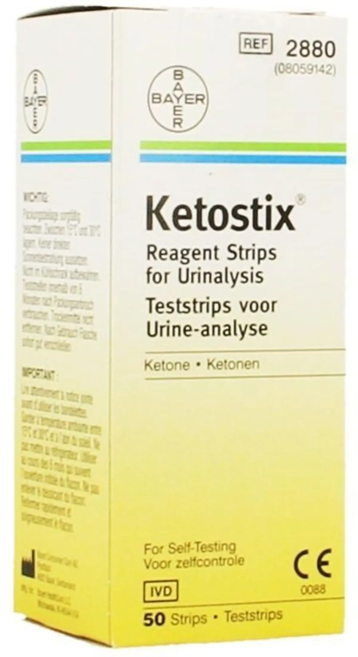 Ketostix Strips 50 A2880 B51