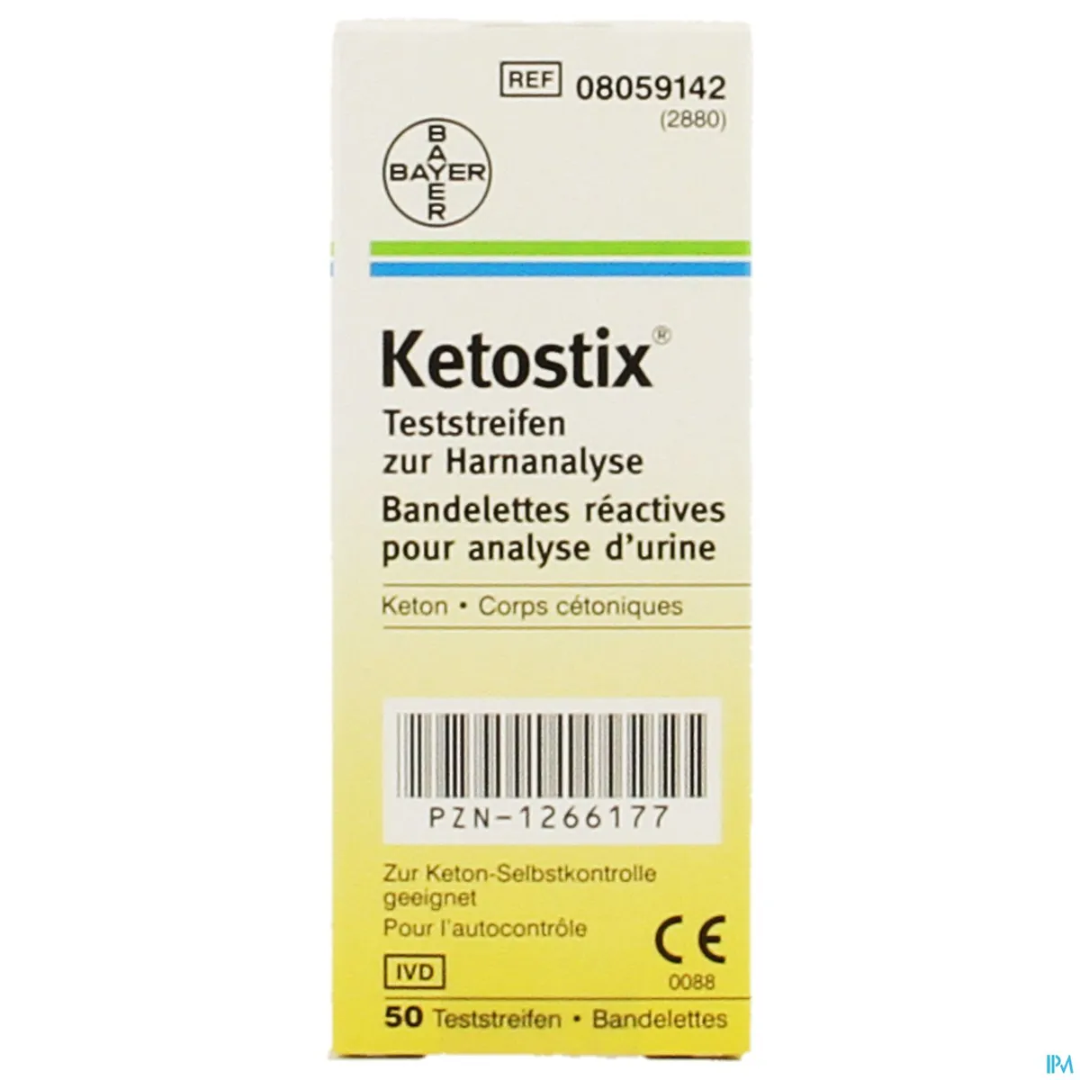 Ketostix Strips 50 A2880 B51