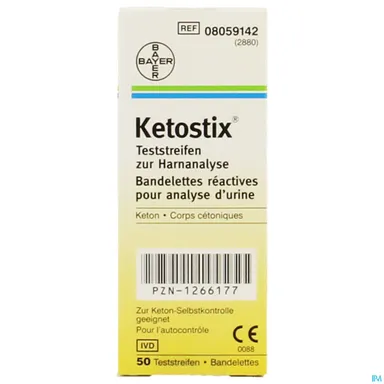 Ketostix Strips 50 A2880 B51