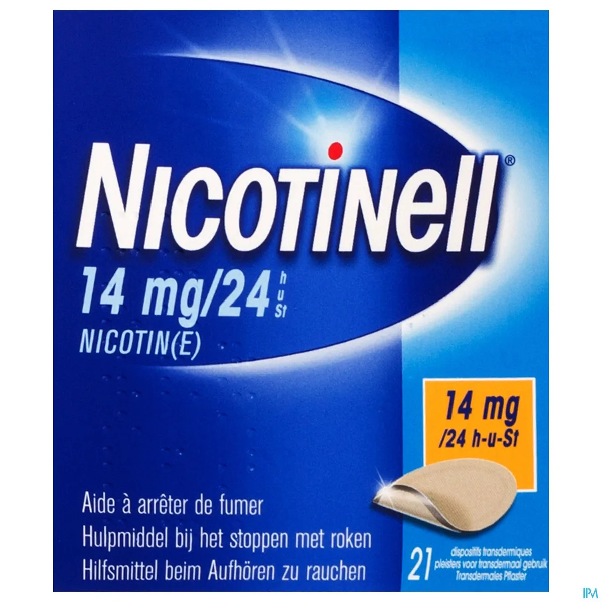 Nicotinell 14mg / 24h 21 patchs