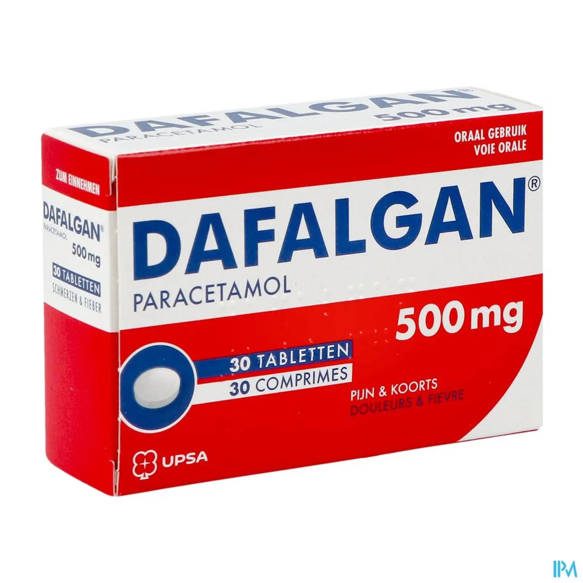 Dafalgan 500mg 30 Comprimés