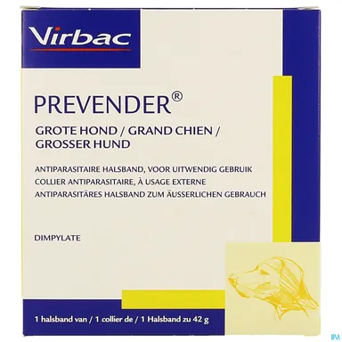 Prevender Collier Gr Chien 42g-70cm